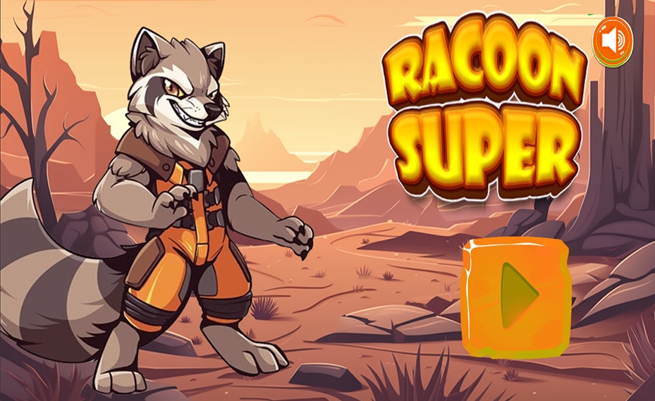 浣熊超级枪(Raccoon Super Gun Game)截图2
