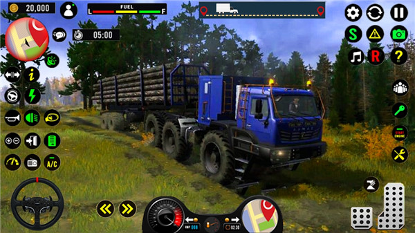 现代越野卡车游戏3D