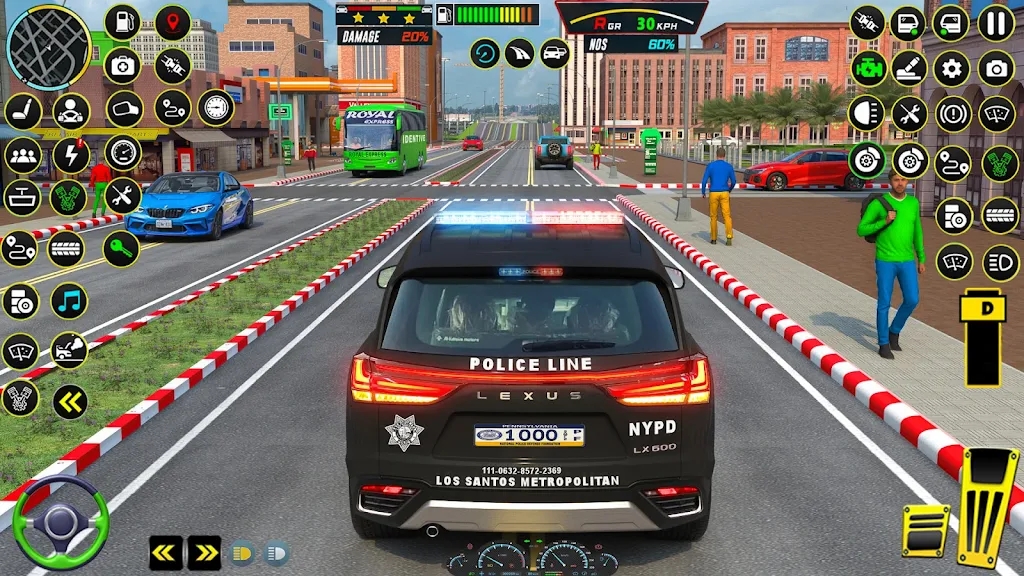 警车模拟警察游戏2024(Police Car Sim Cop Game 2024)截图2