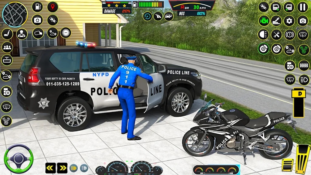 警车模拟警察游戏2024(Police Car Sim Cop Game 2024)