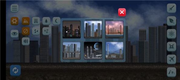 像素城市毁灭模拟器截图1