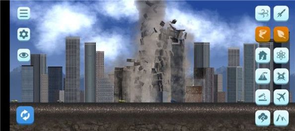 像素城市毁灭模拟器截图2